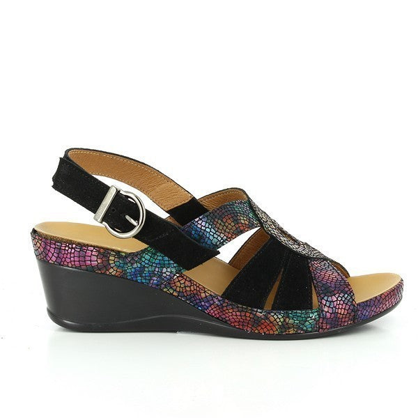 Torretti 10819 BLACK-MULTI PURPLE