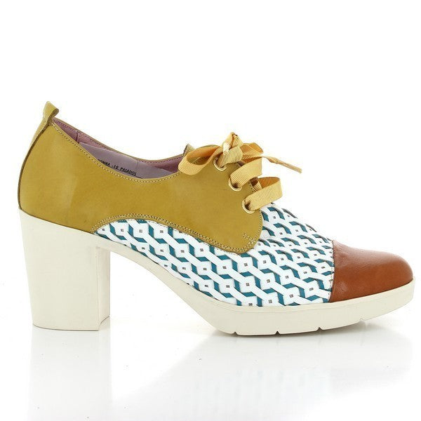 Torretti 7530-TC1 TAN-WHITE MULTI-YELLOW