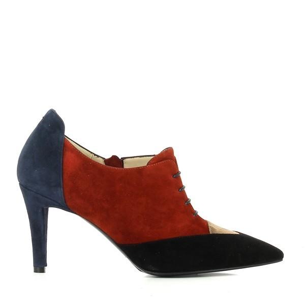 Modadifausto 59411 BLACK-TAUPE-RED-BLUE-MULTI