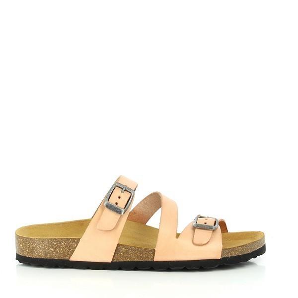 Behold the exquisite elegance of Plakton's 101210 Nude Multi-Strap Sandals. Crafted with precision and care in Spain, these sandals showcase a sleek silhouette with multiple straps that accentuate their timeless charm. The premium leather construction promises durability and style, while the subtle round toe shape adds a touch of sophistication. Step into luxury and eco-conscious fashion with Plakton's Sandals.