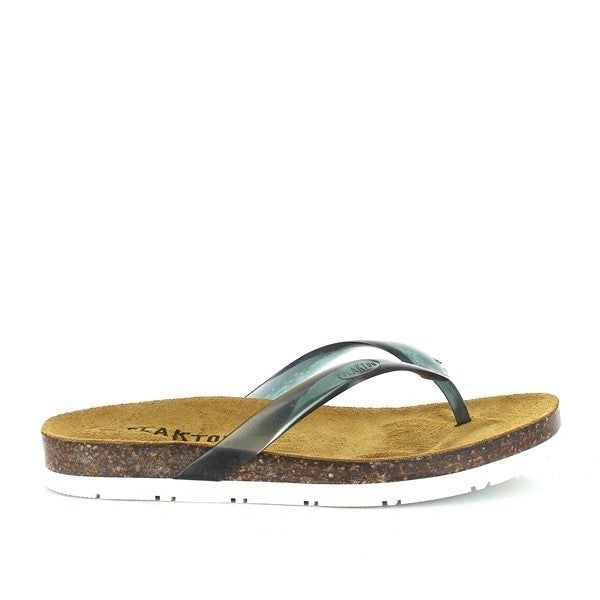 Embrace summer with Plakton's 565519 Navy Thong Sandals. Handcrafted in Spain, these women's sandals feature a synthetic upper, leather lining, and eco-friendly cork sole. Perfect for casual outings, they offer stylish comfort and effortless elegance.