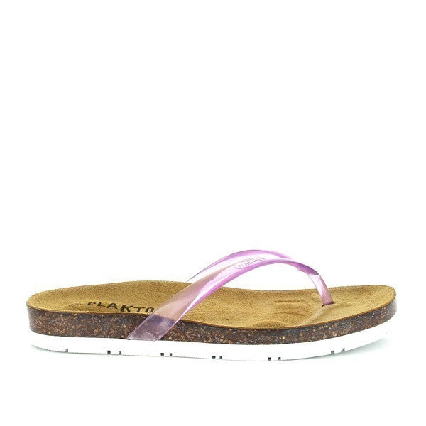 Explore summer chic with Plakton's 565519 Pink Thong Sandals. Handcrafted in Spain, these women's sandals feature a synthetic upper, leather lining, and cork sole for eco-friendly comfort. Perfect for effortless style from beach strolls to city outings.