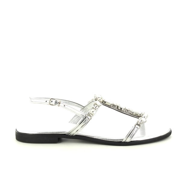Dalessi Exceed Silver Sandals