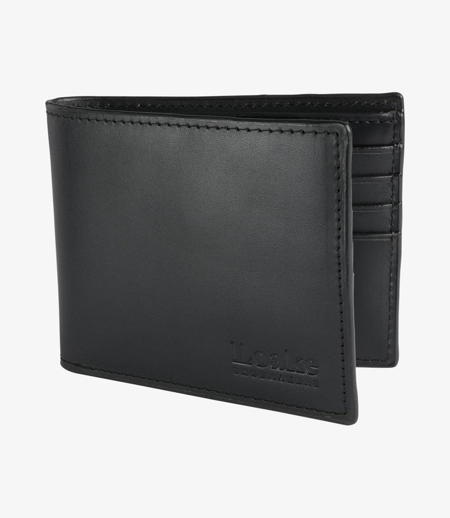 LOAKE MIDLAND BLACK WALLET