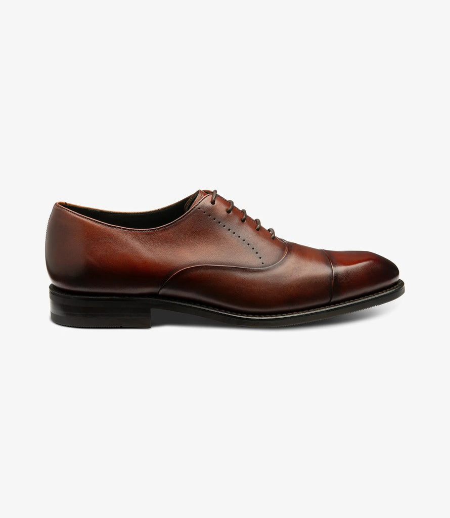 LOAKE PHOENIX SCOTCH OXFORD TOE CAP RUBBER SOLE F-MEDIUM