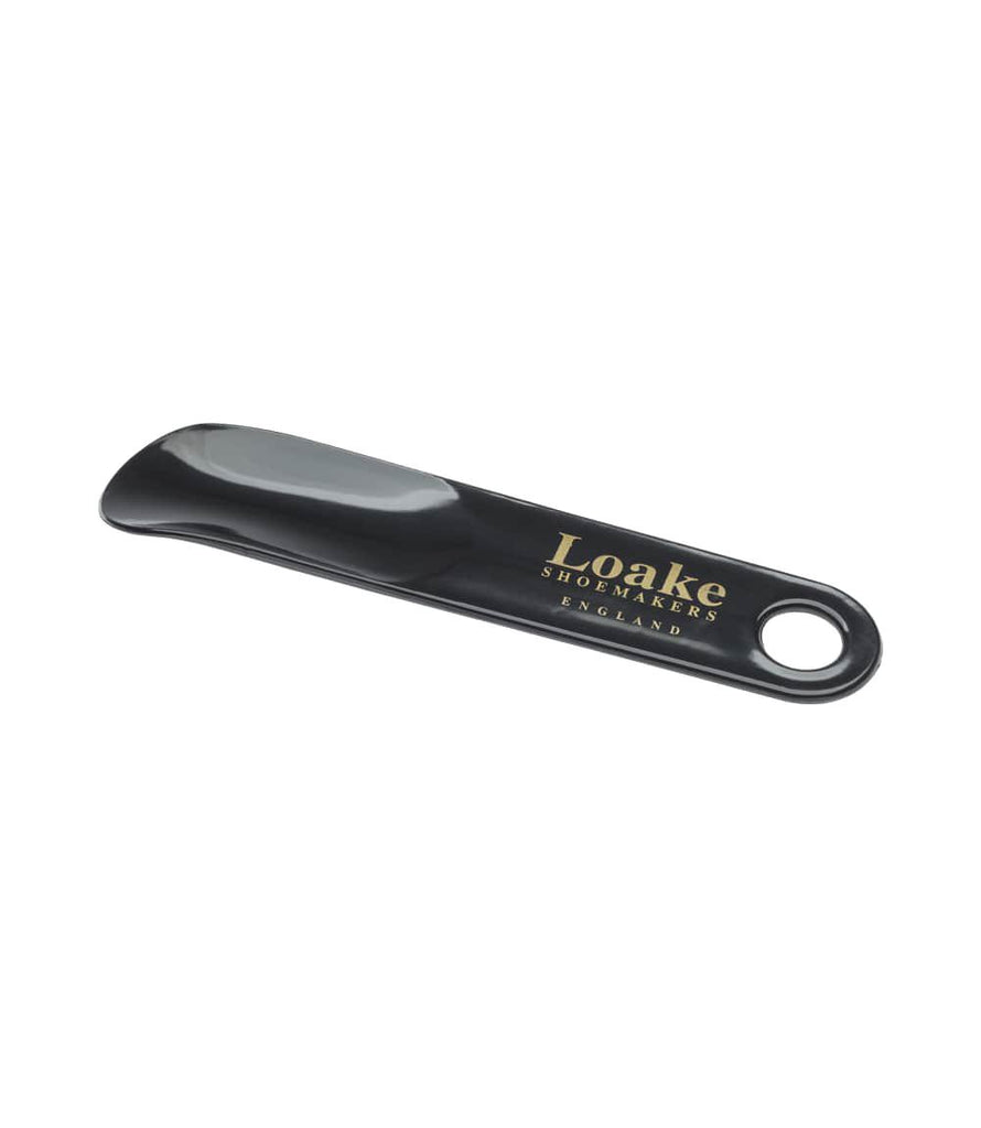 LOAKE BLACK PLASTIC SHOE HORN