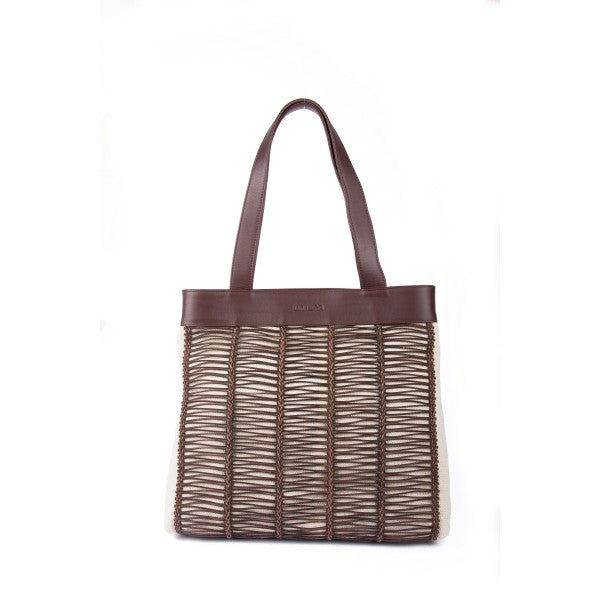 Unisa ZNAELA-NT NATURAL-DARK BROWN