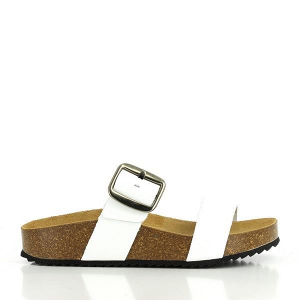 White two strap birkenstocks hotsell