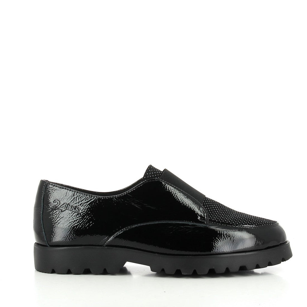 24 Hrs 24230 Black Loafers